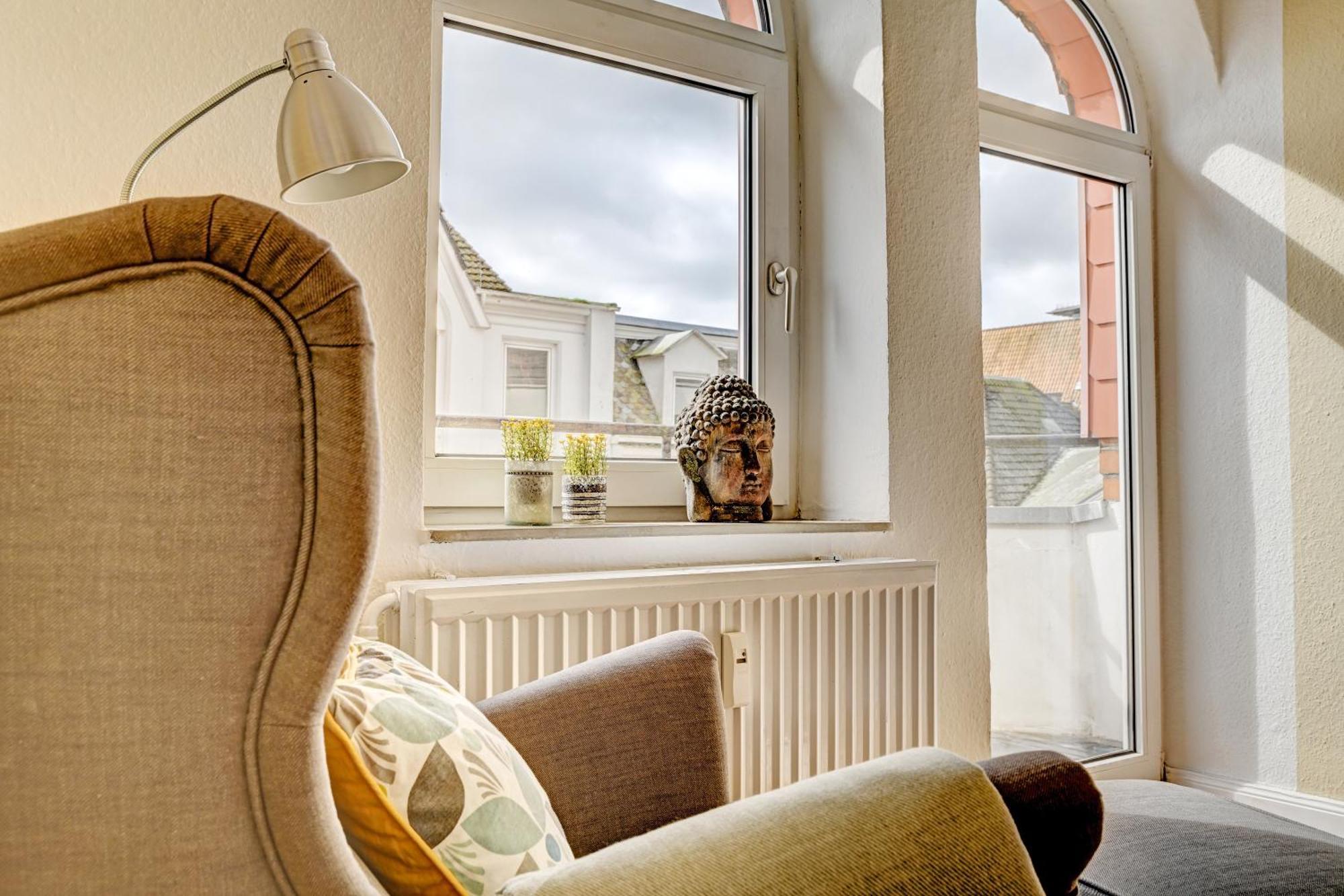 Mittendrin - Apartment Mit 2 Balkonen Sehr Zentral フレンスブルク エクステリア 写真